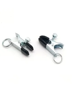 The Red Pinces Pour Tétons En Métal 4cm X2 -Sextoys boutique pinces pour tetons en metal 4cm x2 1