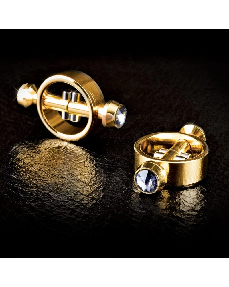 Fetish Fantasy Series Pinces Tétons Magnetic Gold 2 Fetish Fantasy Series Pinces Tétons Magnetic Gold – Image 2