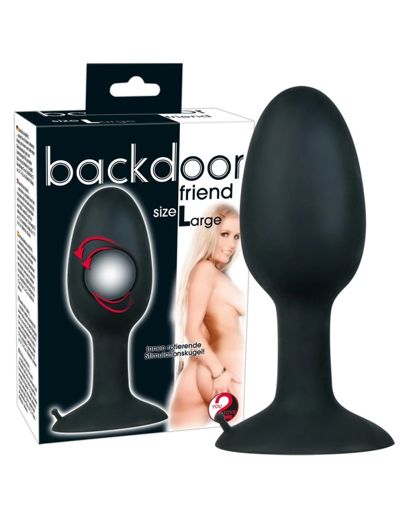 Backdoor Friend Plug Avec Bille Backdoor L 10.5 X 4.2cm 4 Backdoor Friend Plug Avec Bille Backdoor L 10.5 X 4.2cm – Image 4