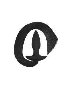 Love Toy Plug Avec Queue De Cheval 10 X 3.5cm Noire