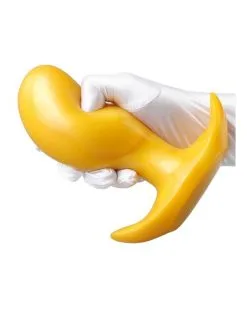 Fantasycolors Plug Bean XL 18 X 7.5cm Jaune -Sextoys boutique plug bean xl 18 x 75cm jaune 3