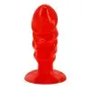 Baile Plug Butt Dick 10 X 3.5cm Rouge