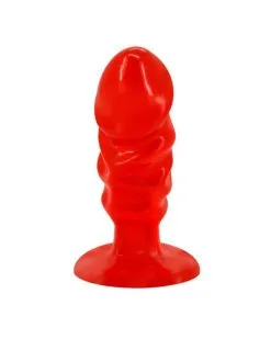 Baile Plug Butt Dick 10 X 3.5cm Rouge