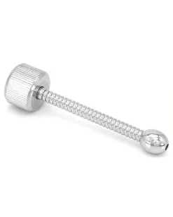 UrethralPlay Plug D'urètre Percé Groove M 6.5cm - Diamètre 9mm