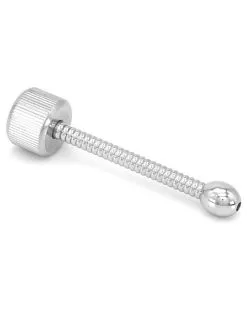 UrethralPlay Plug D'urètre Percé Groove XXL 6.5cm - Diamètre 12mm