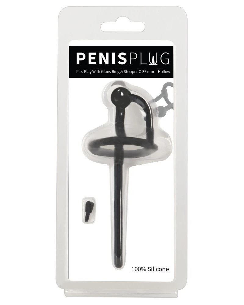 Penis Plug Plug D'urètre Percé Play Stop 10.5cm - Diamètre 6mm 2 Penis Plug Plug D'urètre Percé Play Stop 10.5cm - Diamètre 6mm – Image 2
