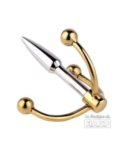 UrethralPlay Plug D'urètre Tri Balls 4.5cm - Diamètre 8mm