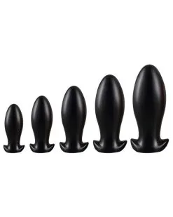 EggPlay Plug Drakar Egg M 12 X 5.5cm Noir -Sextoys boutique plug drakar egg m 12 x 55cm noir 2