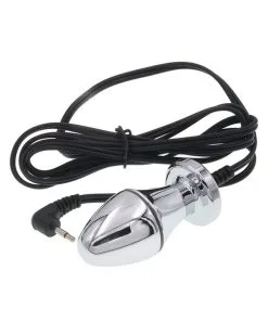 ElectroPlayer Plug Electro Bipolar Silver 5.4 X 2.5cm -Sextoys boutique plug electro bipolar silver 54 x 25cm 4