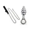 La Boutique Du Hard Plug En Métal Butt Pal Avec Laisse 6 X 2.8cm