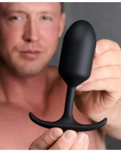 Heavy Hitters Plug En Silicone Hitters L 14 X 4.5cm - Poids 250gr -Sextoys boutique plug en silicone hitters l 14 x 45cm poids 250gr 14