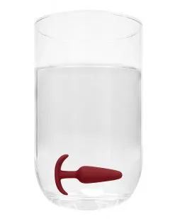 Shots Toys Plug En Silicone Slim Butt 7.5 X 2cm Rouge -Sextoys boutique plug en silicone slim butt 75 x 2cm rouge 5