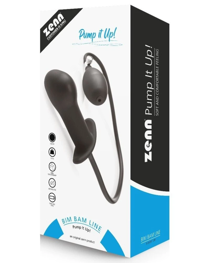 Zenn Plug Gonflable Pump It Right 10 X 2.8cm 2 Zenn Plug Gonflable Pump It Right 10 X 2.8cm – Image 2