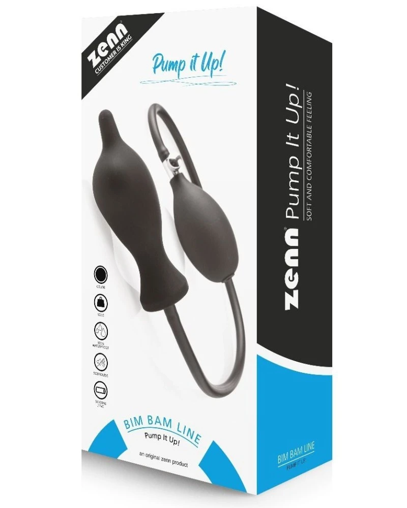 Zenn Plug Gonflable Pump It Up 10 X 3.6cm 2 Zenn Plug Gonflable Pump It Up 10 X 3.6cm – Image 2