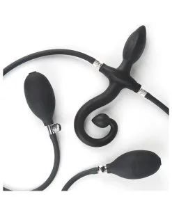 Kinky Puppy Plug Gonflable Tail Up 8 X 2.8cm -Sextoys boutique plug gonflable tail up 8 x 28cm 2