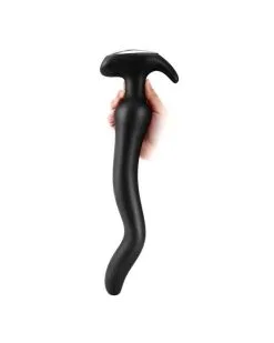 Darksil Plug Long Noth Curve M 30 X 5 Cm Noir -Sextoys boutique plug long noth curve m 30 x 5 cm noir 3