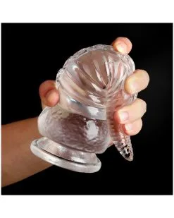 ClearlyHorny Plug Monster Aston S 17 X 7cm Transparent -Sextoys boutique plug monster aston s 17 x 7cm transparent 7