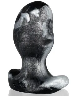 Plug Oxballs Ergo S 7.5 X 4.5cm Gris-Noir 8 Plug Oxballs Ergo S 7.5 X 4.5cm Gris-Noir -Sextoys boutique plug oxballs ergo s 75 x 45cm gris noir 2