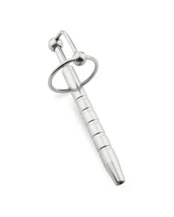 Generique Plug Penis Percé Pen Strie 12cm - Diamètre 10mm