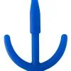 Penis Plug Plug Penis Silicone Anchor 5cm - Diamètre 8mm Bleu