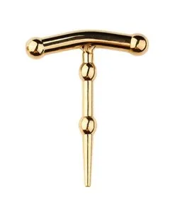 UrethralPlay Plug Pénis Twobeads 6cm - Diamètre 8mm