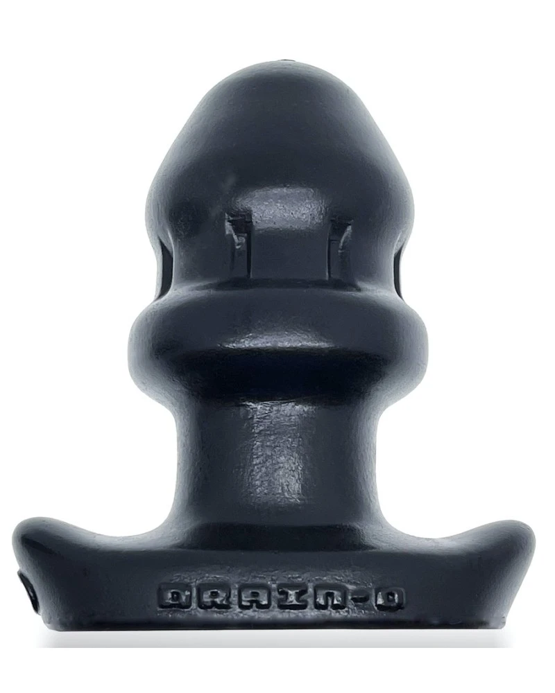 Plug Percé Oxballs Drain-O Small 9 X 5.5cm Noir 3 Plug Percé Oxballs Drain-O Small 9 X 5.5cm Noir – Image 3