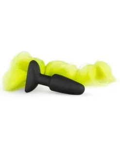 Easytoys Fetish Collection Plug Pony Avec Queue Fluo 9.5 X 3.3cm
