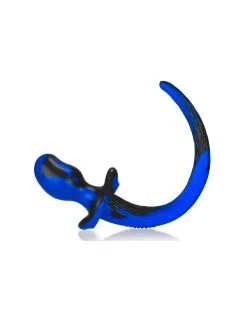 Oxballs Plug Queue De Chien Mastiff 12 X 7 Cm Bleu