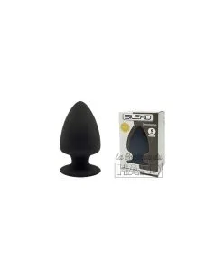 Plug Silexd Modèle 1 - S - 8 X 5cm Noir -Sextoys boutique plug silexd modele 1 s 8 x 5cm noir 3