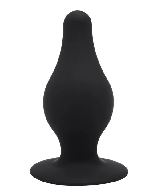 Plug Silexd Modèle 2 - L - 10 X 4.5cm Noir -Sextoys boutique plug silexd modele 2 l 10 x 45cm noir