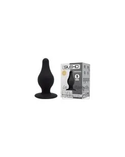 Plug Silexd Modèle 2 - S - 7 X 3.4cm Noir -Sextoys boutique plug silexd modele 2 s 7 x 34cm noir 2