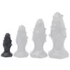 ToppedMonster Plug Silicone Monster Spike S 8 X 3.5cm Noir