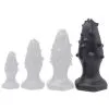 ToppedMonster Plug Silicone Monster Spike XL 16 X 6.5cm Noir