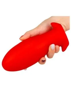 EggPlay Plug Silicone Saurus Egg XXL 18.5 X 8.5cm Rouge -Sextoys boutique plug silicone saurus egg xxl 185 x 85cm rouge 1