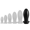 EggPlay Plug Silicone Saurus Egg XXXL 19 X 9.5cm Noir