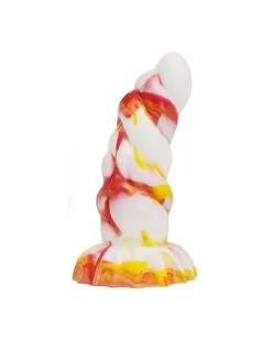 F*CK MY COLOR Plug Skarix 15 X 6cm Blanc-Orange