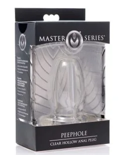 Sextoys boutique -Sextoys boutique plug tunnel peephole 66 x 4 cm transparent 1