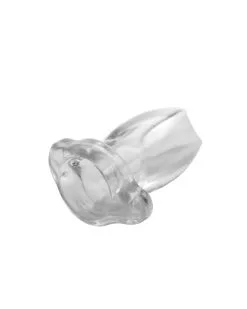 Master Series Plug Tunnel Peephole 6.6 X 4 Cm Transparent -Sextoys boutique plug tunnel peephole 66 x 4 cm transparent 2