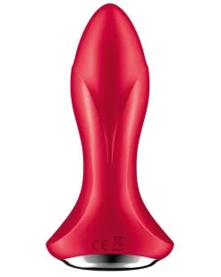 Plug Vibrant Connecté Rotator 1 Satisfyer 10 X 4cm Rouge -Sextoys boutique plug vibrant connecte rotator 1 satisfyer 10 x 4cm rouge 4