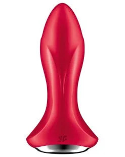Plug Vibrant Connecté Rotator 1 Satisfyer 10 X 4cm Rouge -Sextoys boutique plug vibrant connecte rotator 1 satisfyer 10 x 4cm rouge 6