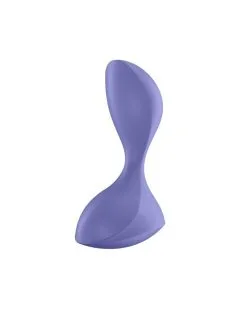 Plug Vibrant Connecté Sweet Seal Satisfyer 7 X 3.5cm Lilas -Sextoys boutique plug vibrant connecte sweet seal satisfyer 7 x 35cm lilas 2