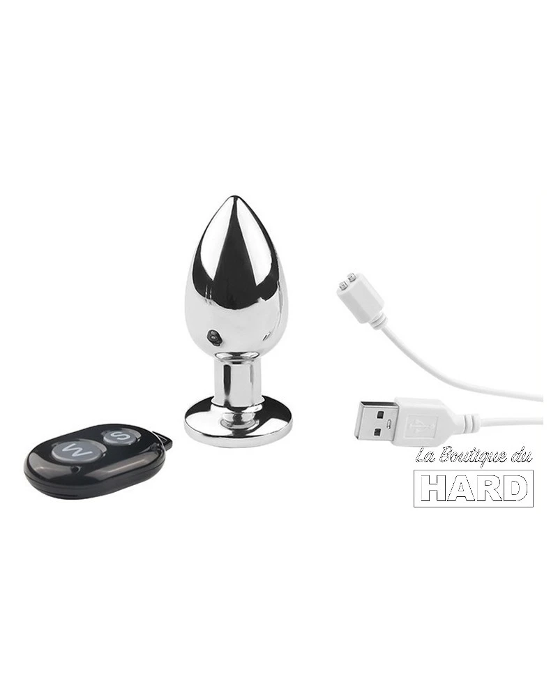 FUKR Plug Vibrant En Métal MASSTEEL M 8.8 X 3.5cm 2 FUKR Plug Vibrant En Métal MASSTEEL M 8.8 X 3.5cm – Image 2