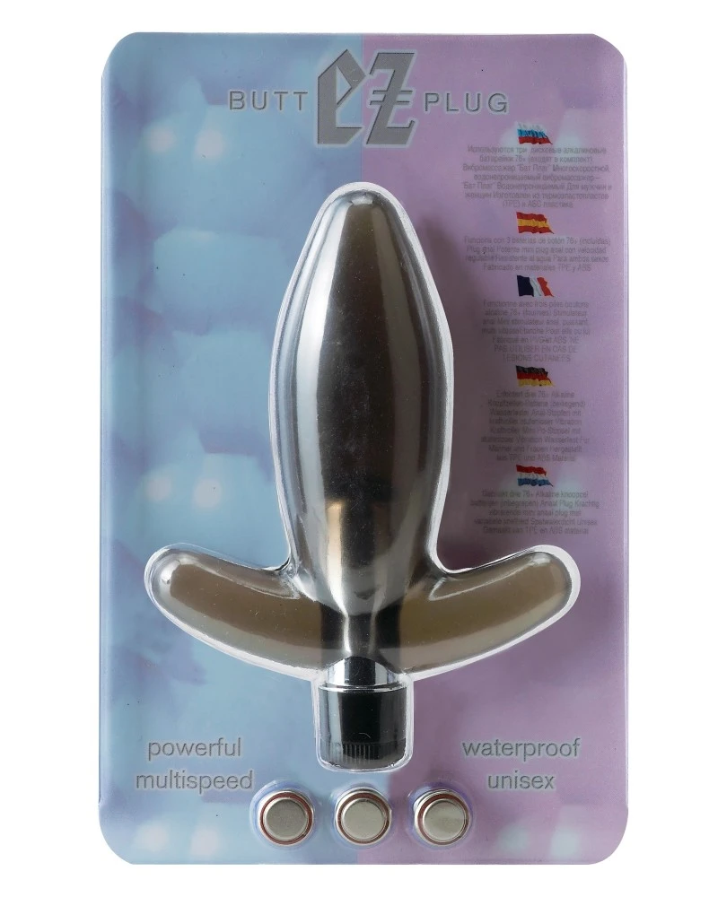 Seven Creation Plug Vibrant EZ Butt 7.5 X 3.3 Cm 2 Seven Creation Plug Vibrant EZ Butt 7.5 X 3.3 Cm – Image 2