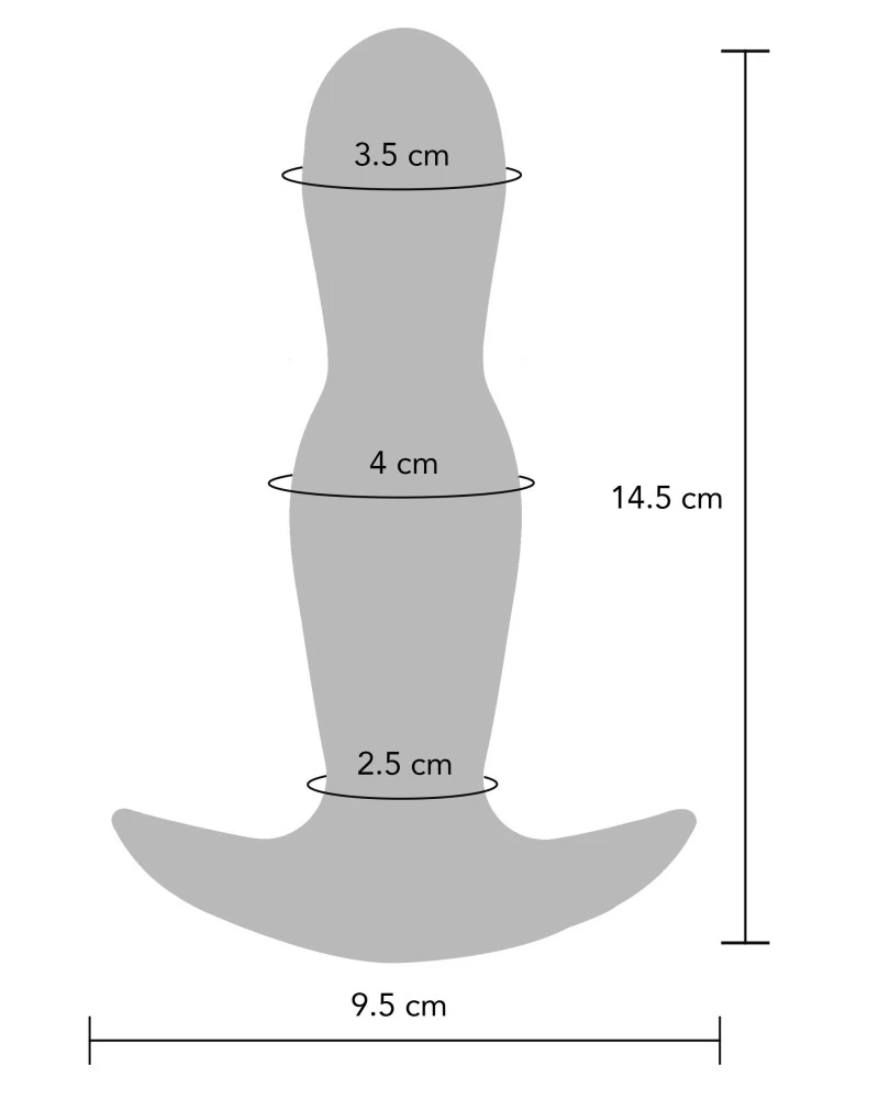 TOYJOY ButtCocks Plug Vibrant Gonflable The Stout 12.5 X 3.6cm 8 TOYJOY ButtCocks Plug Vibrant Gonflable The Stout 12.5 X 3.6cm – Image 8