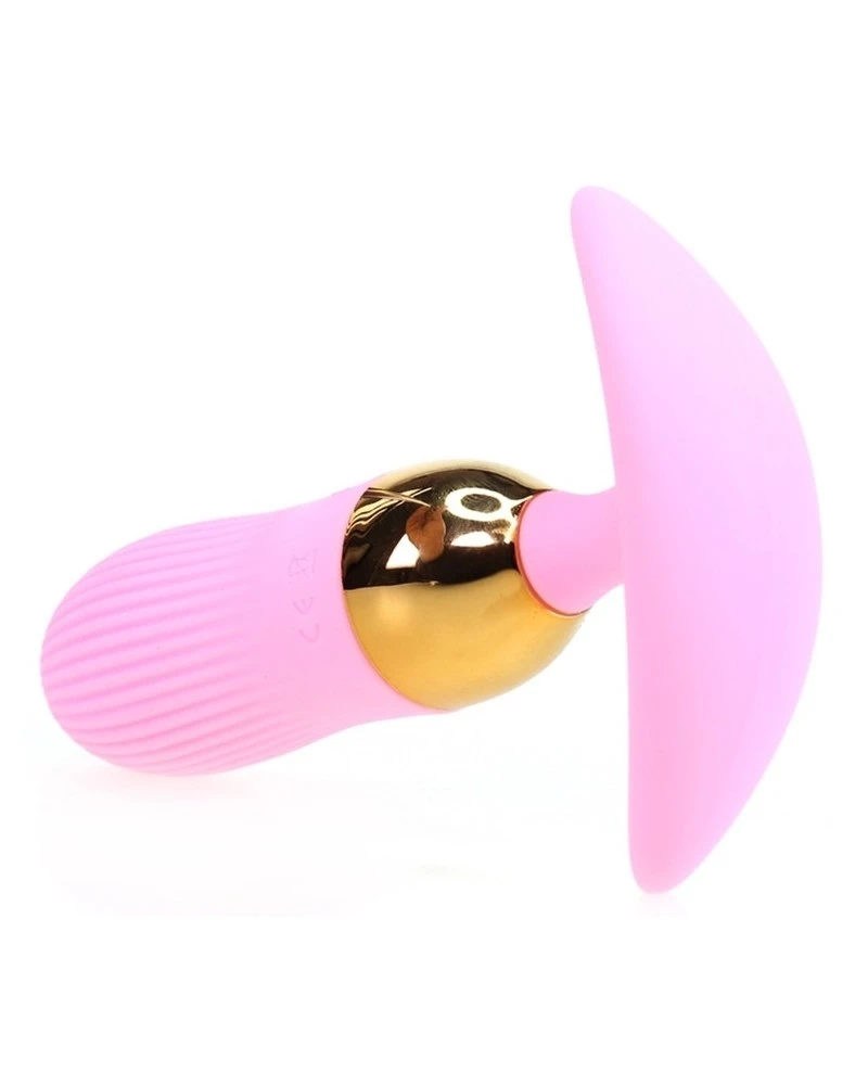 Generique Plug Vibrant Stripe Egg 10 X 3cm Rose 2 Generique Plug Vibrant Stripe Egg 10 X 3cm Rose – Image 2