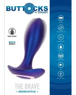 TOYJOY ButtCocks Plug Vibrant The Brave 11 X 3.6cm -Sextoys boutique plug vibrant the brave 11 x 36cm 6