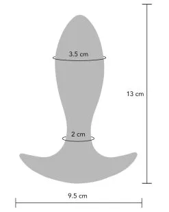 TOYJOY ButtCocks Plug Vibrant The Brave 11 X 3.6cm -Sextoys boutique plug vibrant the brave 11 x 36cm 7