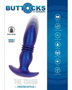 TOYJOY ButtCocks Plug Vibrant The Tough 14 X 3.6cm -Sextoys boutique plug vibrant the tough 14 x 36cm 6