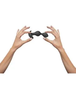 Love To Love Plug Vibrant Twinny Bud 10.5 X 3cm Noir -Sextoys boutique plug vibrant twinny bud 105 x 3cm noir 4