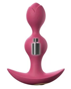 Love To Love Plug Vibrant Twinny Bud 10.5 X 3cm Rose -Sextoys boutique plug vibrant twinny bud 105 x 3cm rose 2